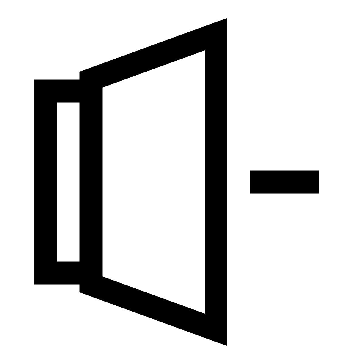 volume down icon