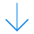 external arrow-down-arrow-lite-inkubators-blue-inkubators icon