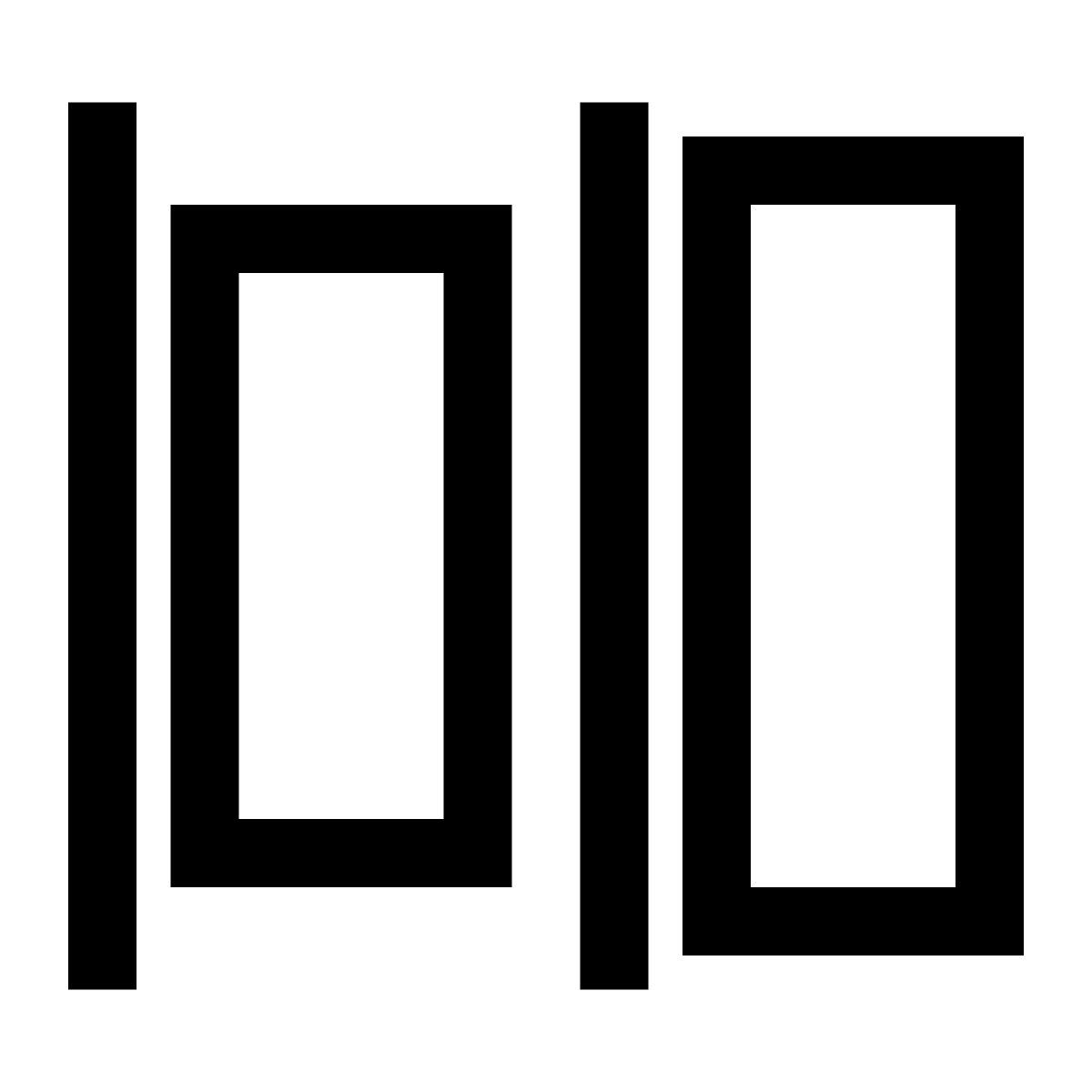 horizontal alignment icon