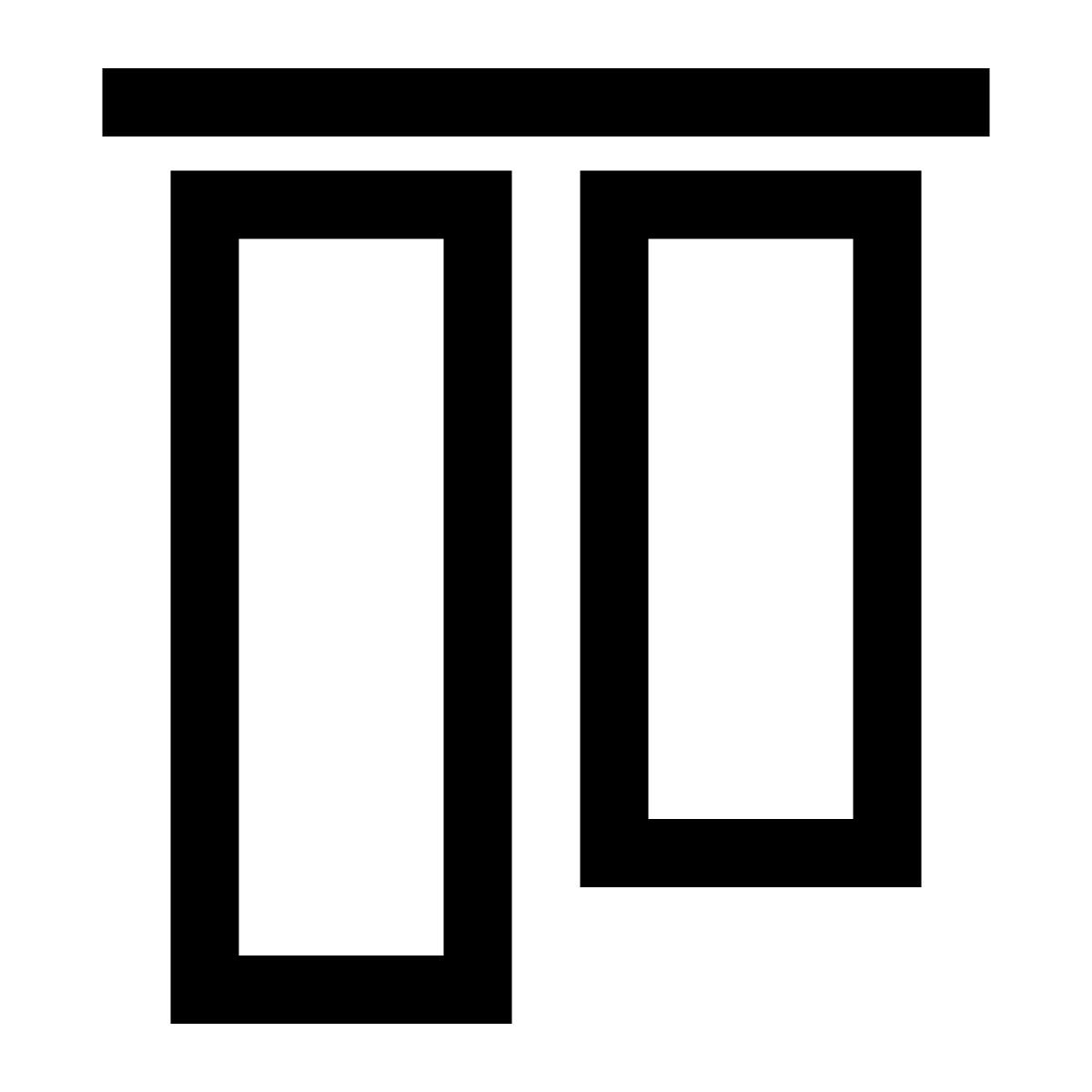 top alignment icon
