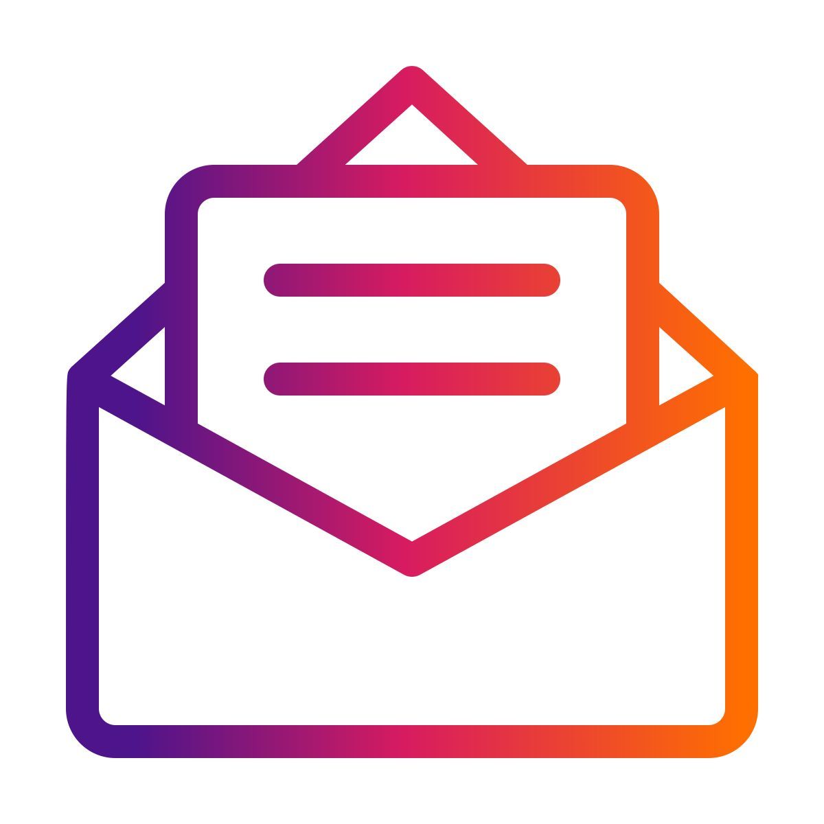 open mail icon