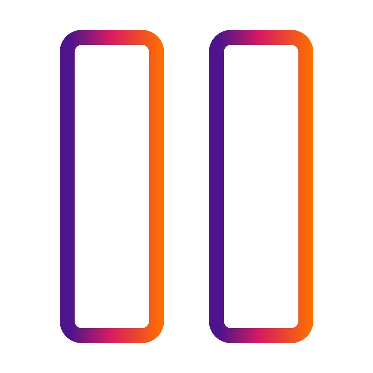 pause button icon