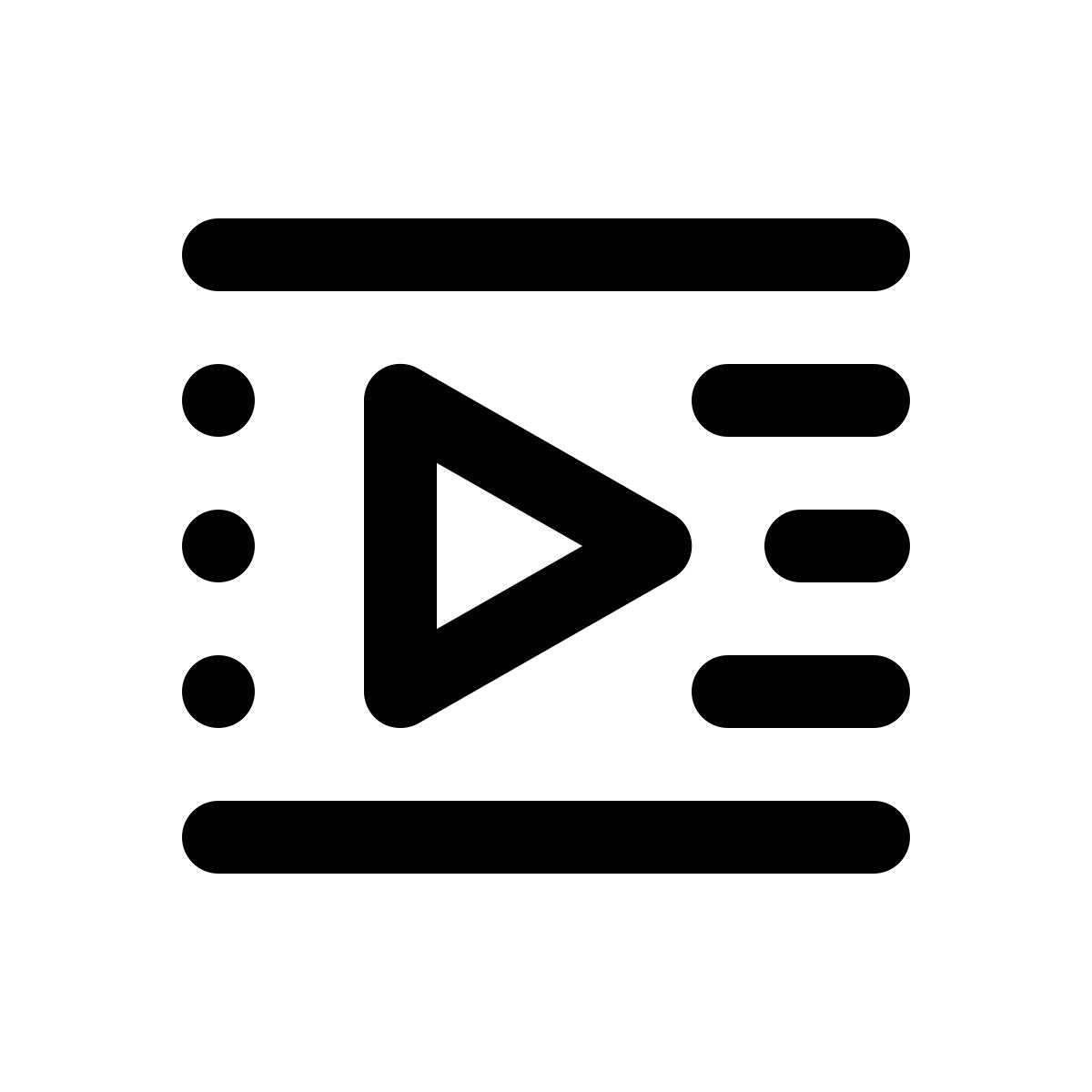 list icon