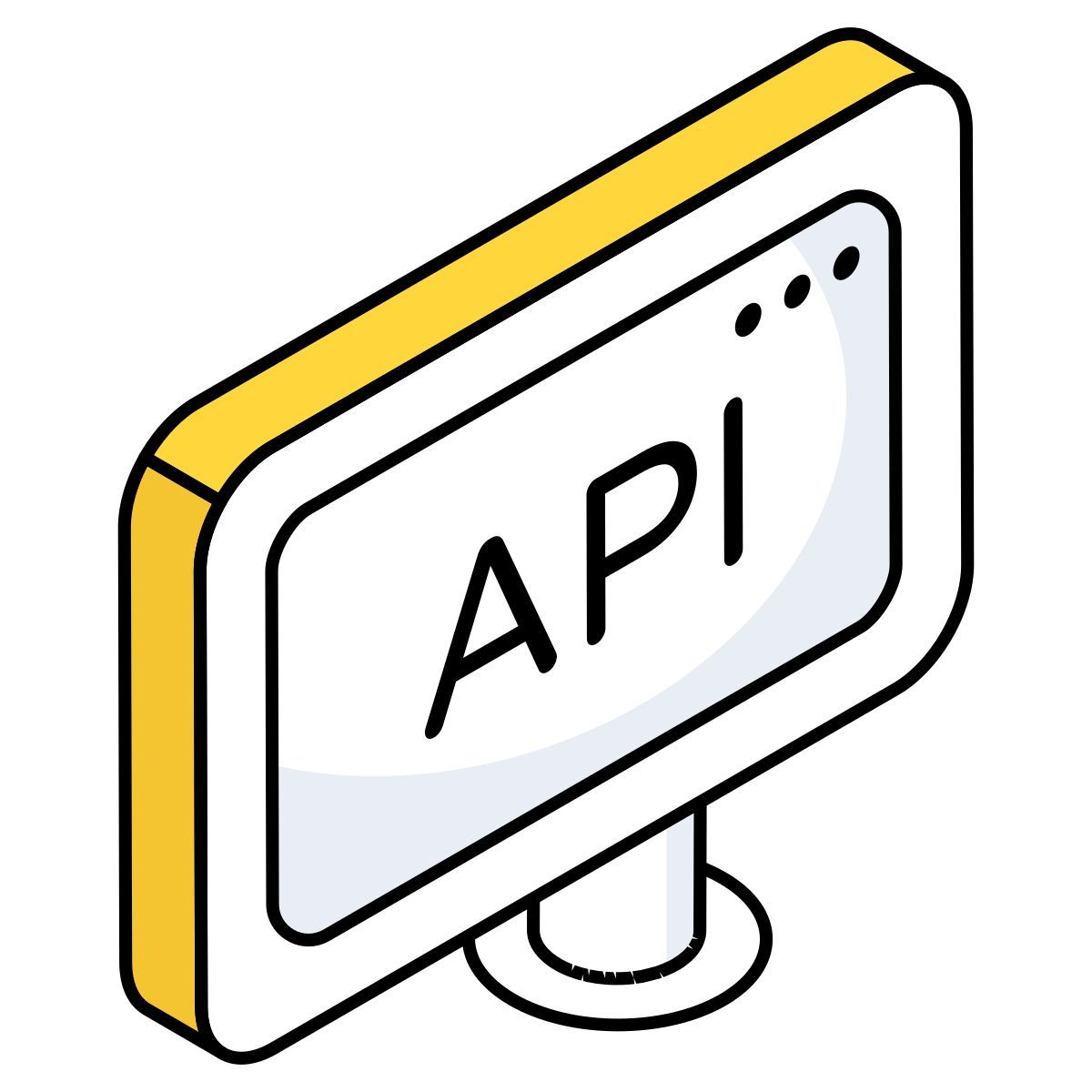 interface de programação de aplicação icon