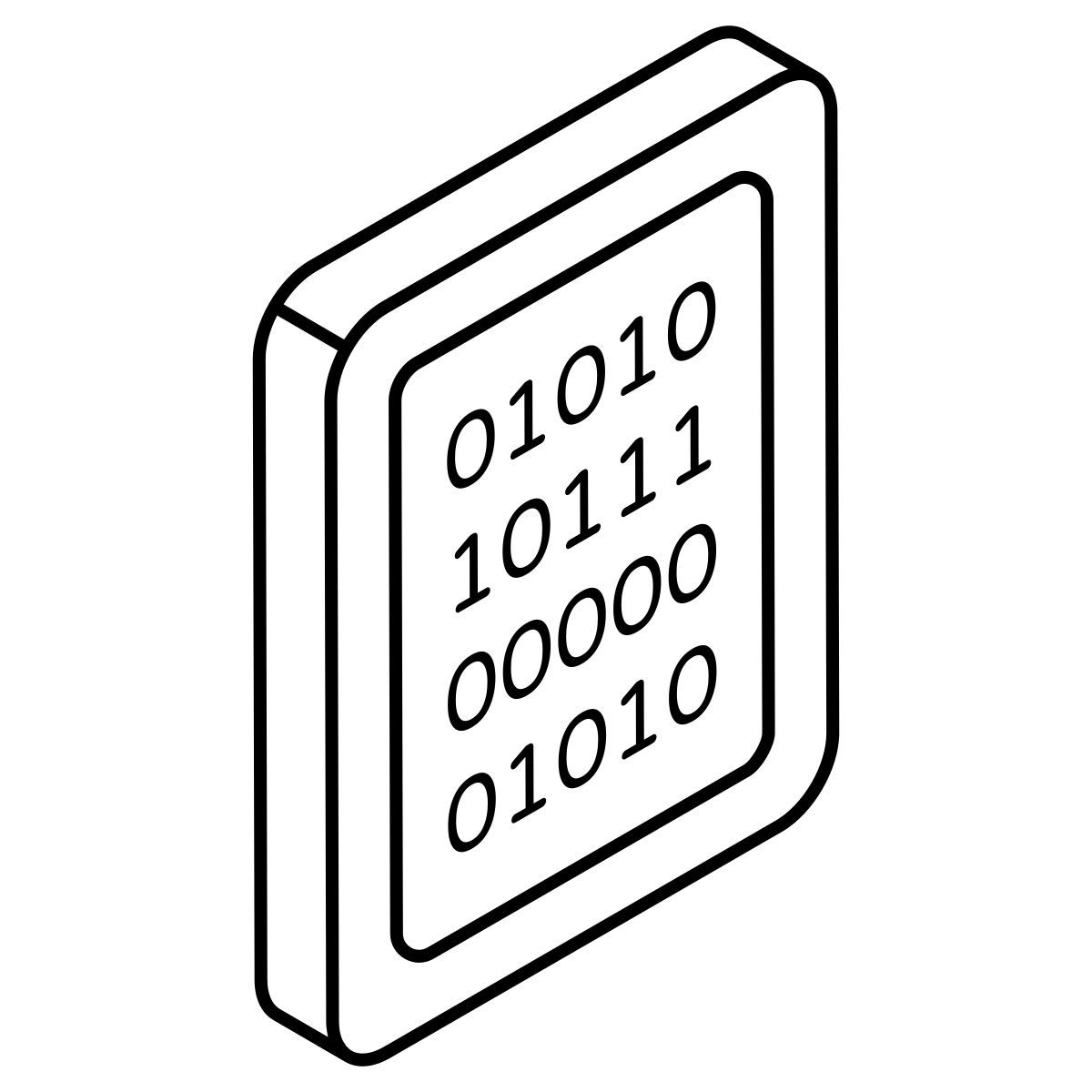 données binaires icon
