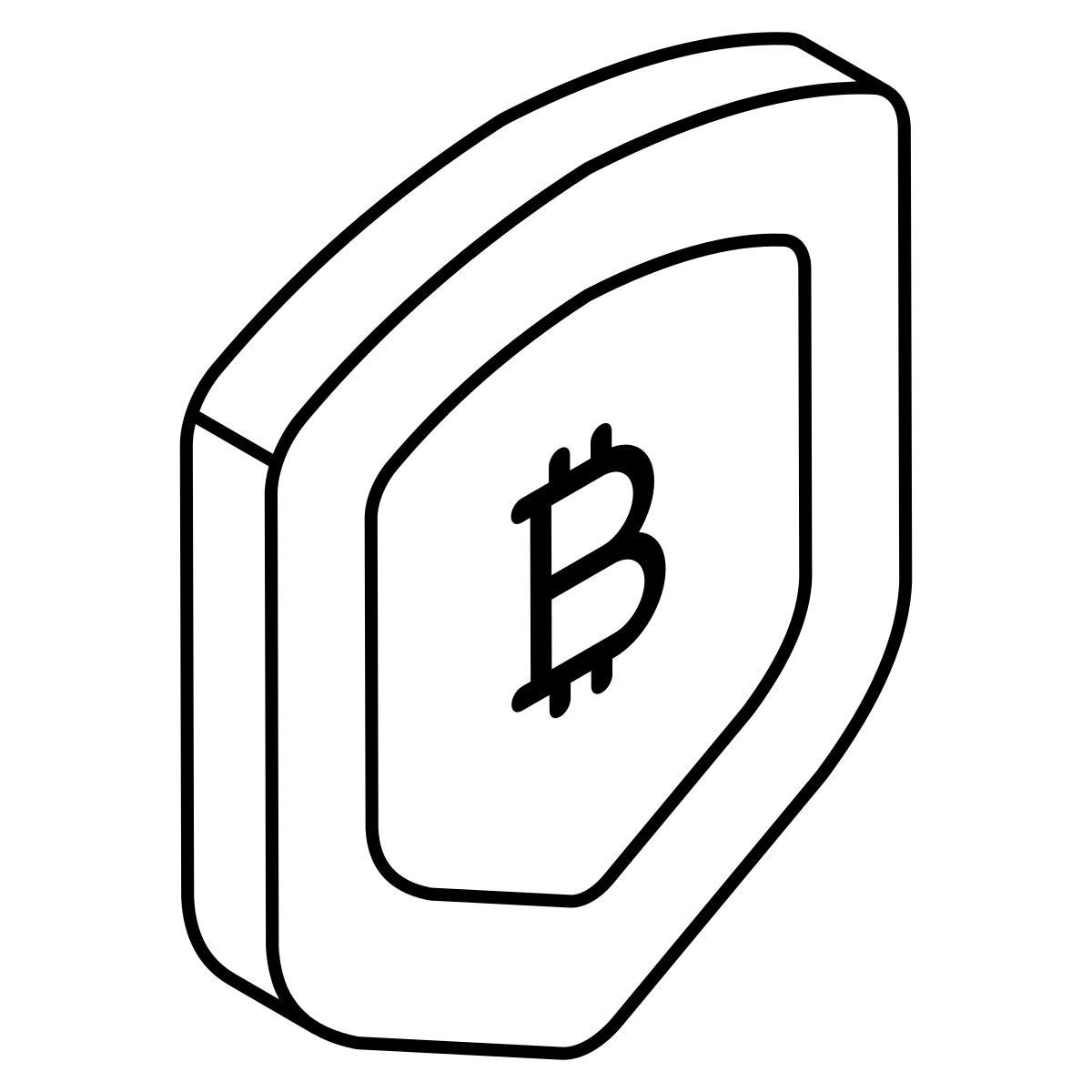 sicurezza bitcoin icon