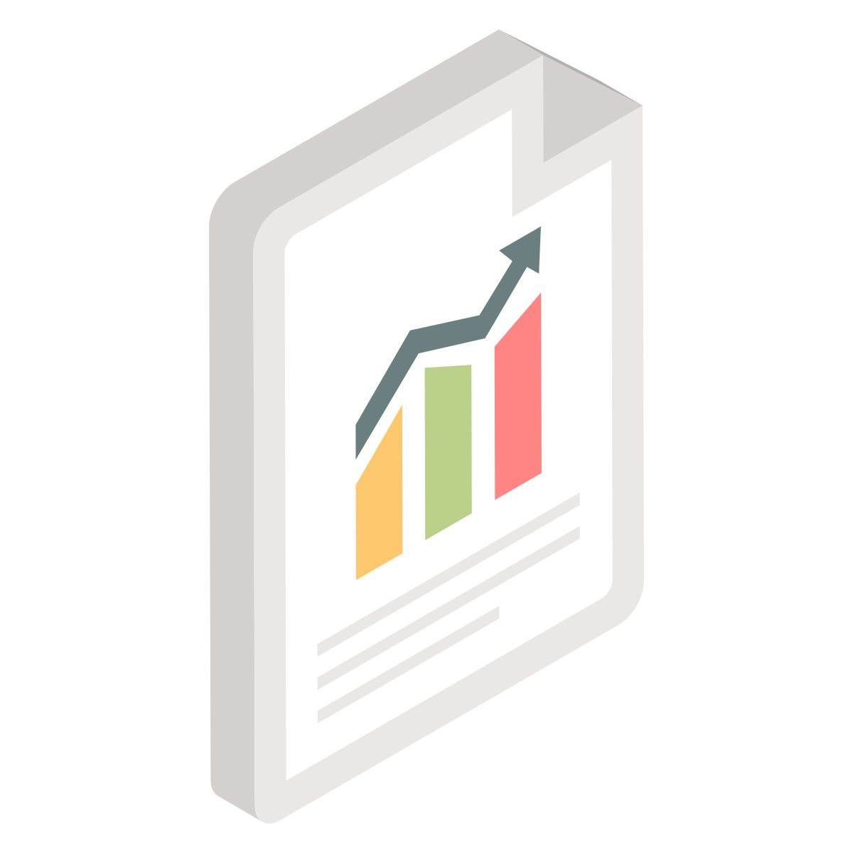 business report icon
