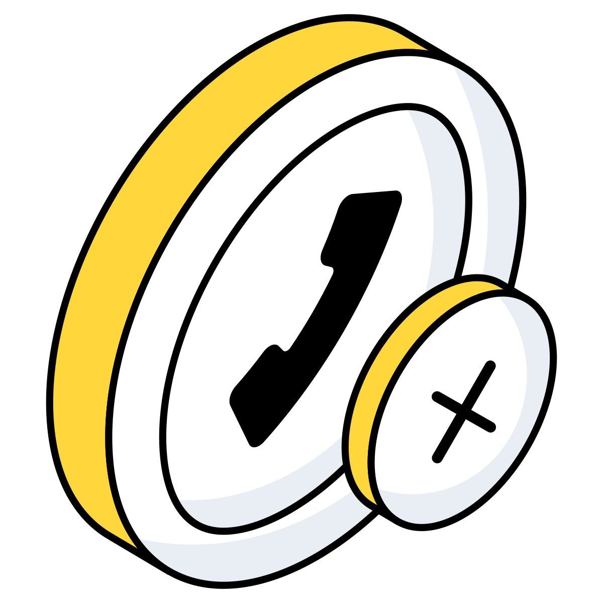 appeler annuler icon
