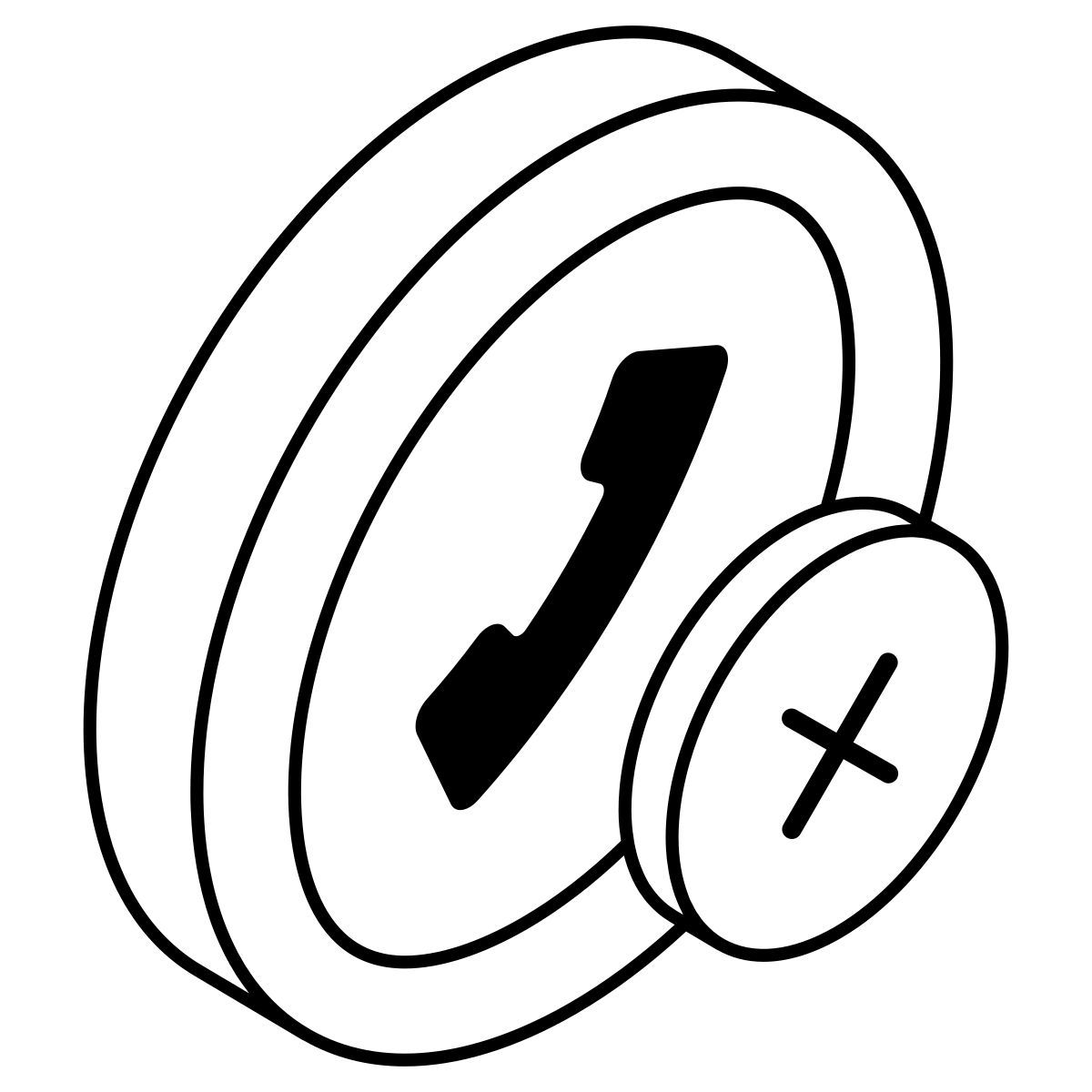 Appeler Annuler icon