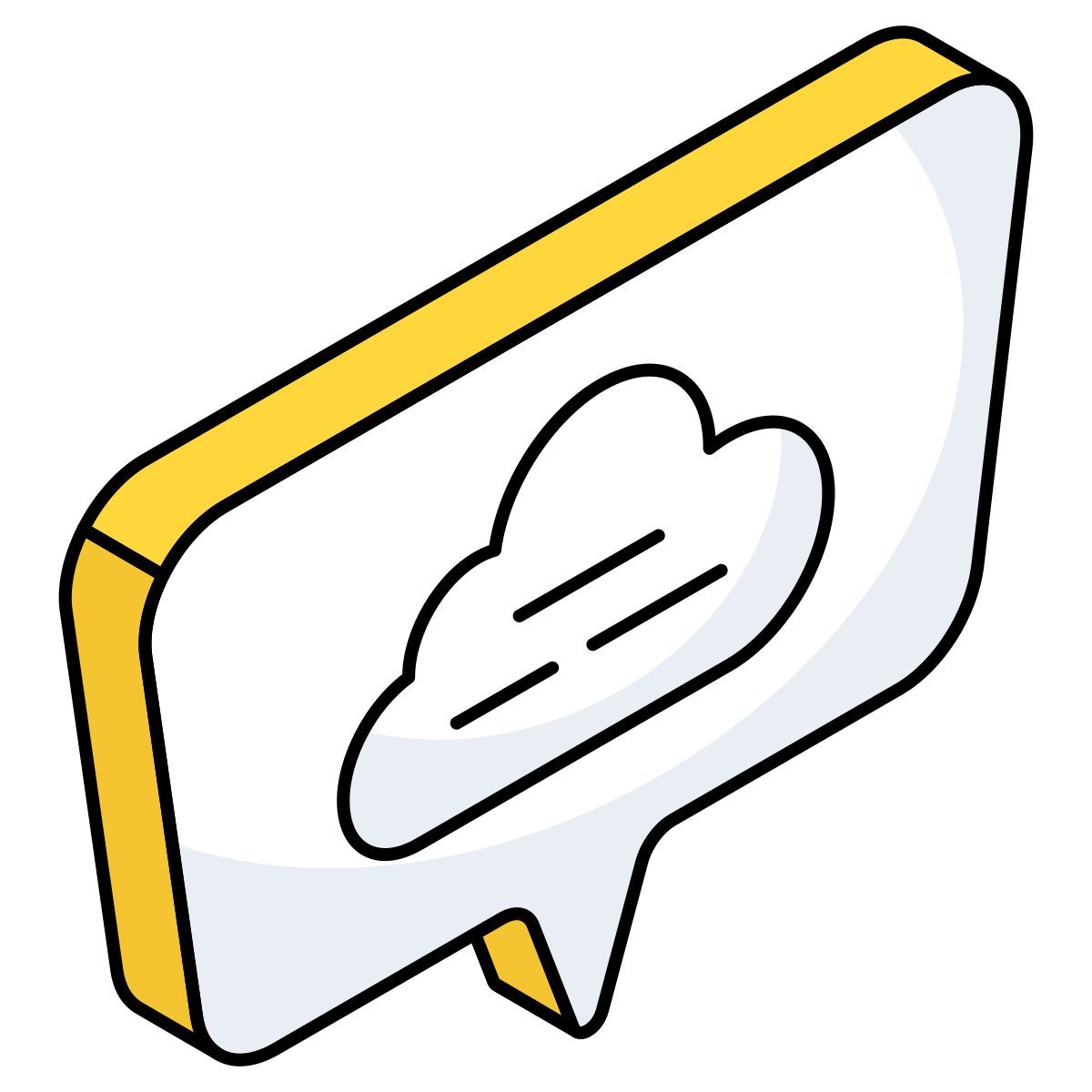 bate papo na nuvem icon