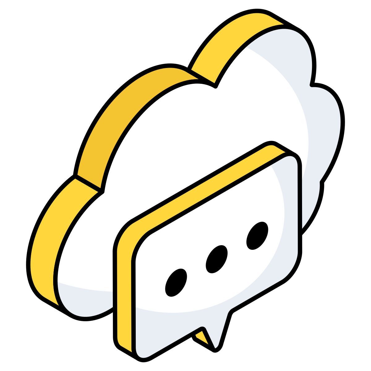 bate papo na nuvem icon