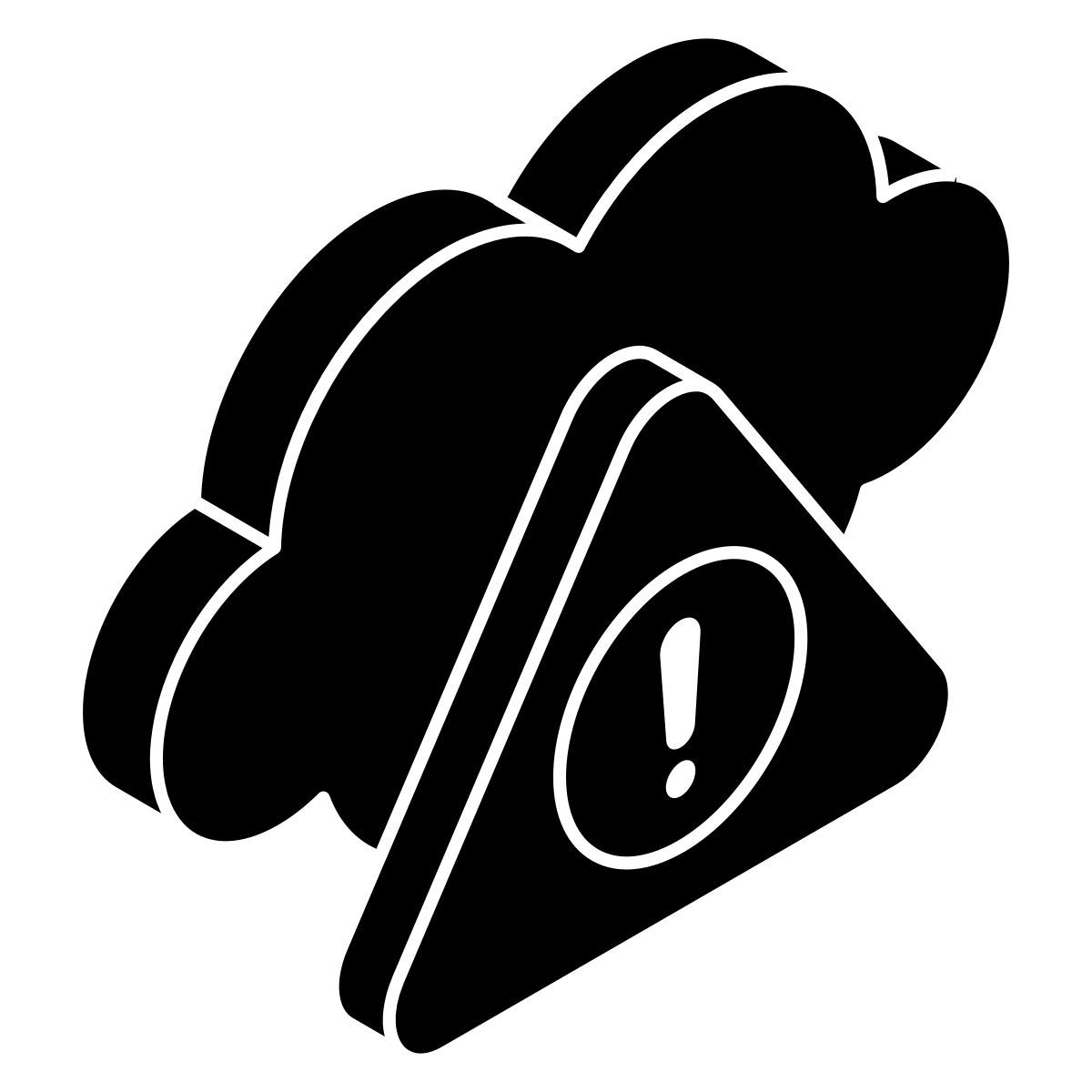 erreur de nuage icon