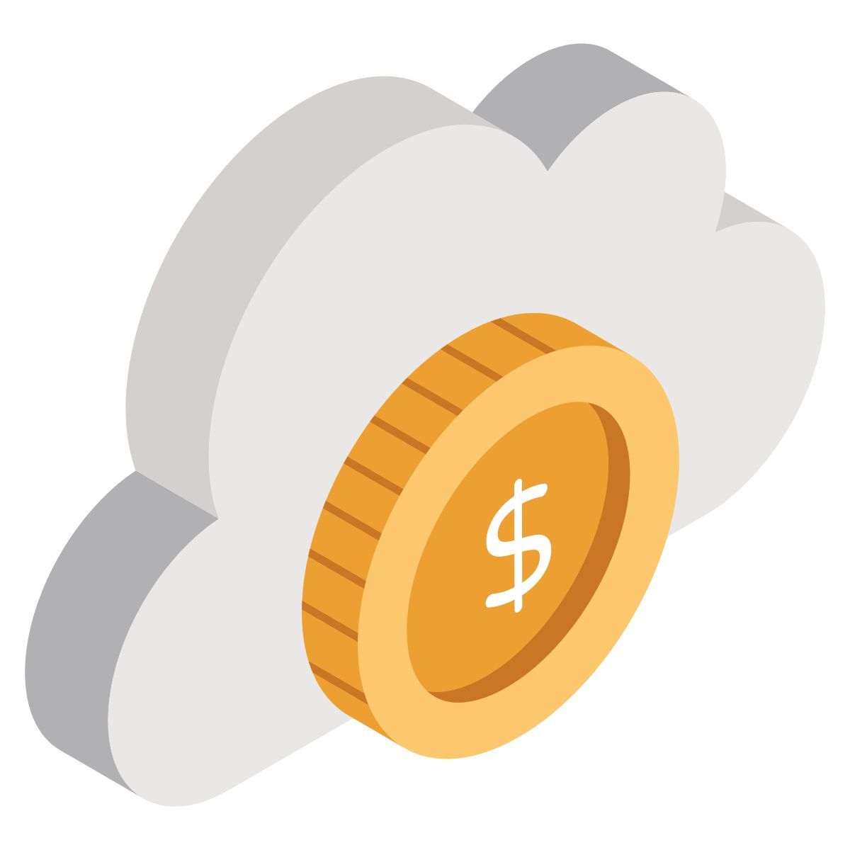 cloud money icon