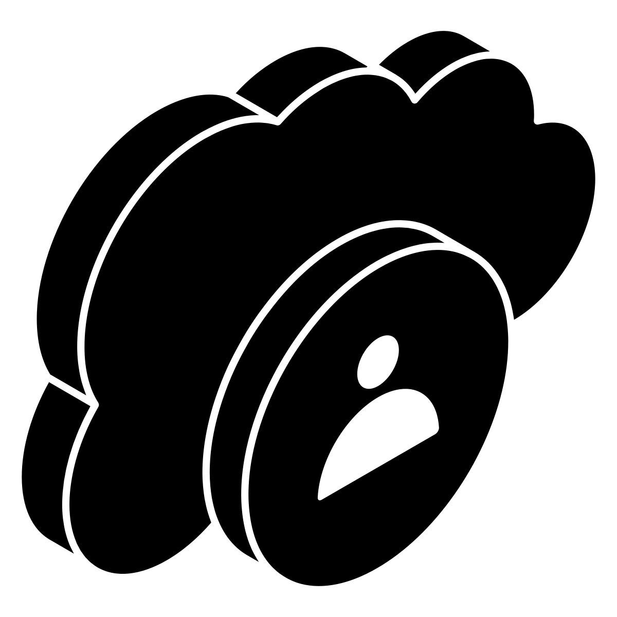 Profilo cloud icon