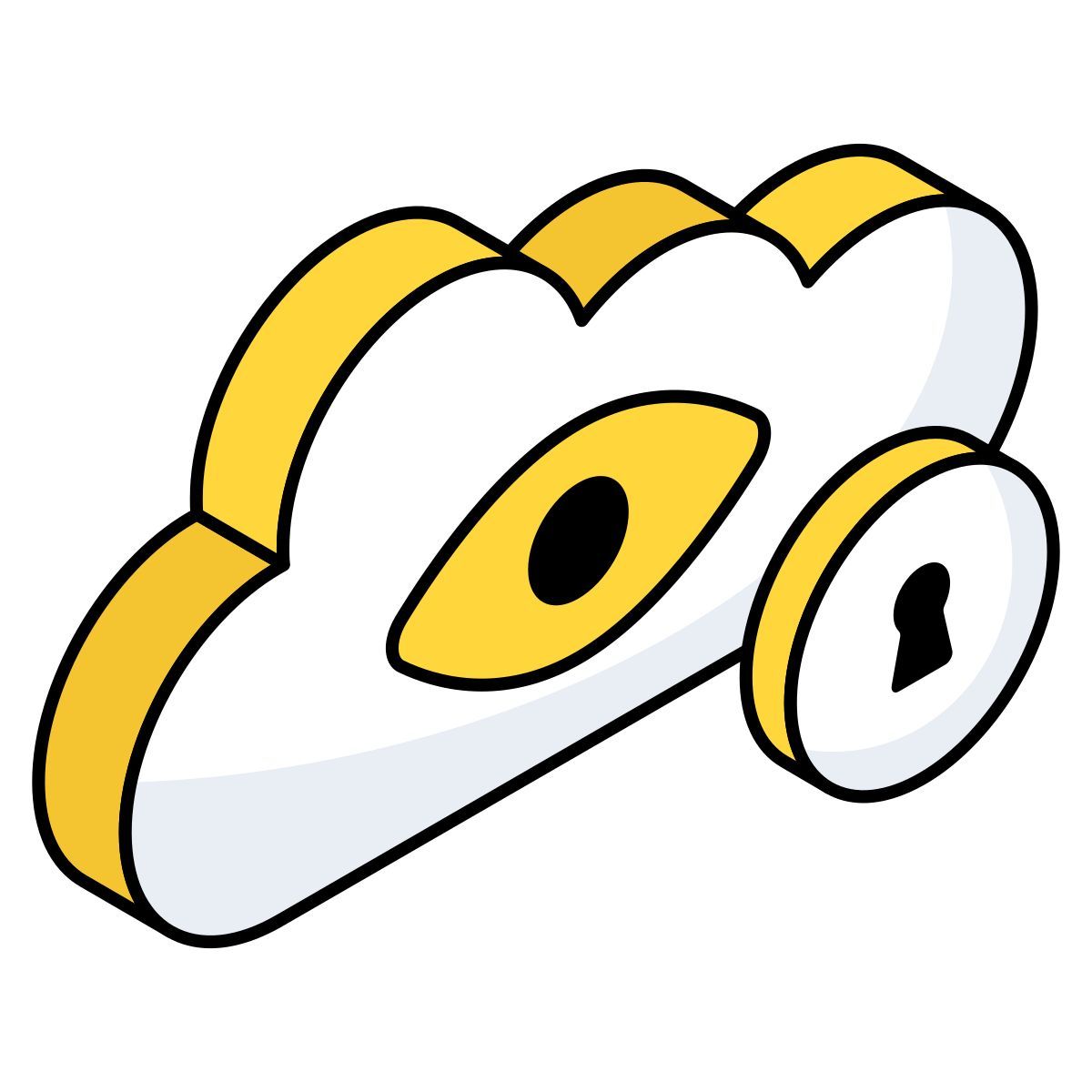 cloud security icon