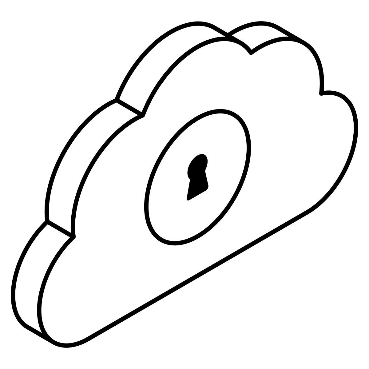 cloud security icon