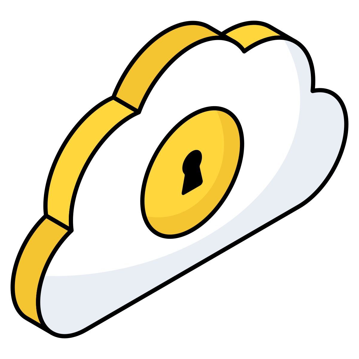 cloud security icon