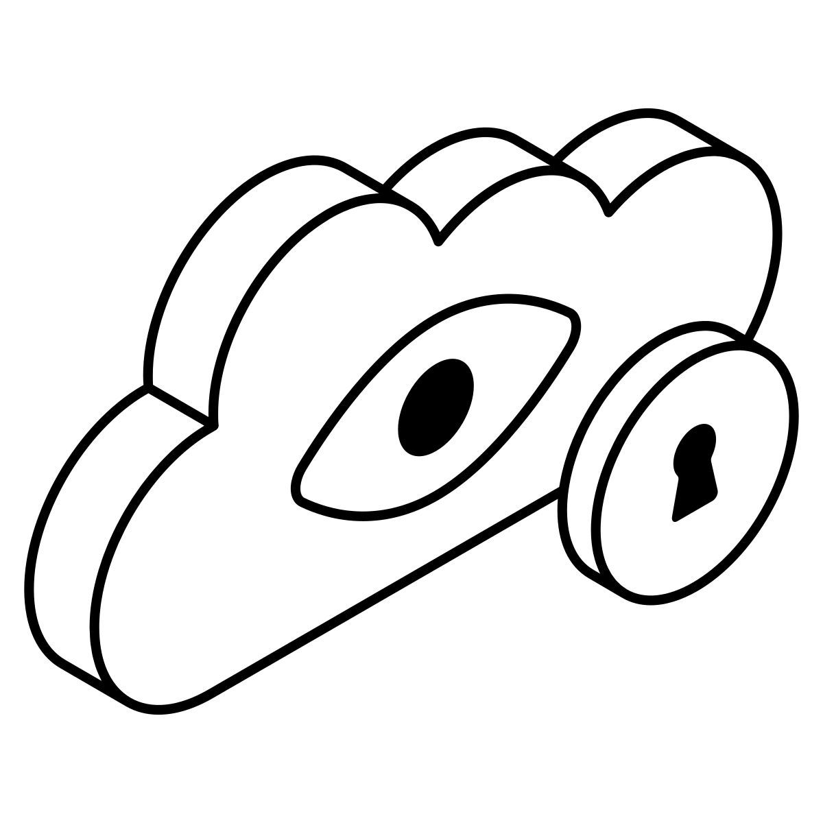 cloud security icon