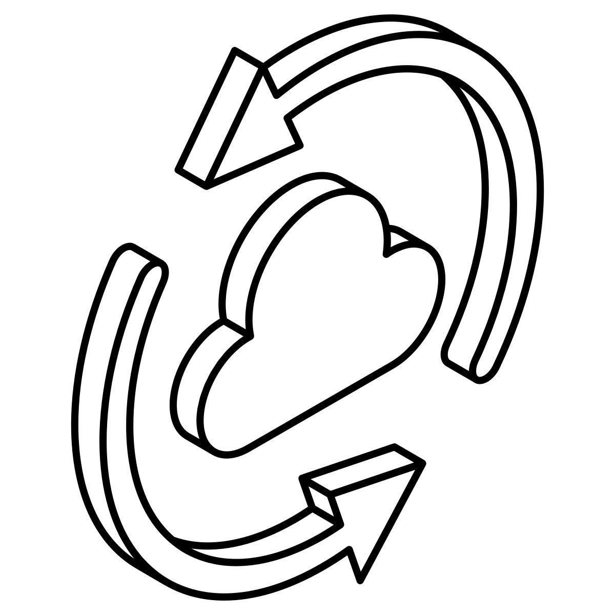 atualização da nuvem icon