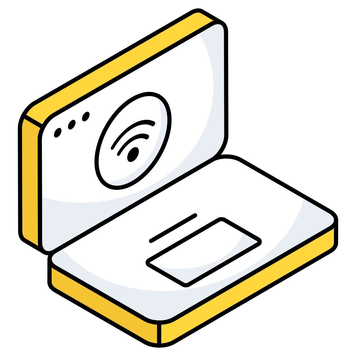 portátil conectado icon