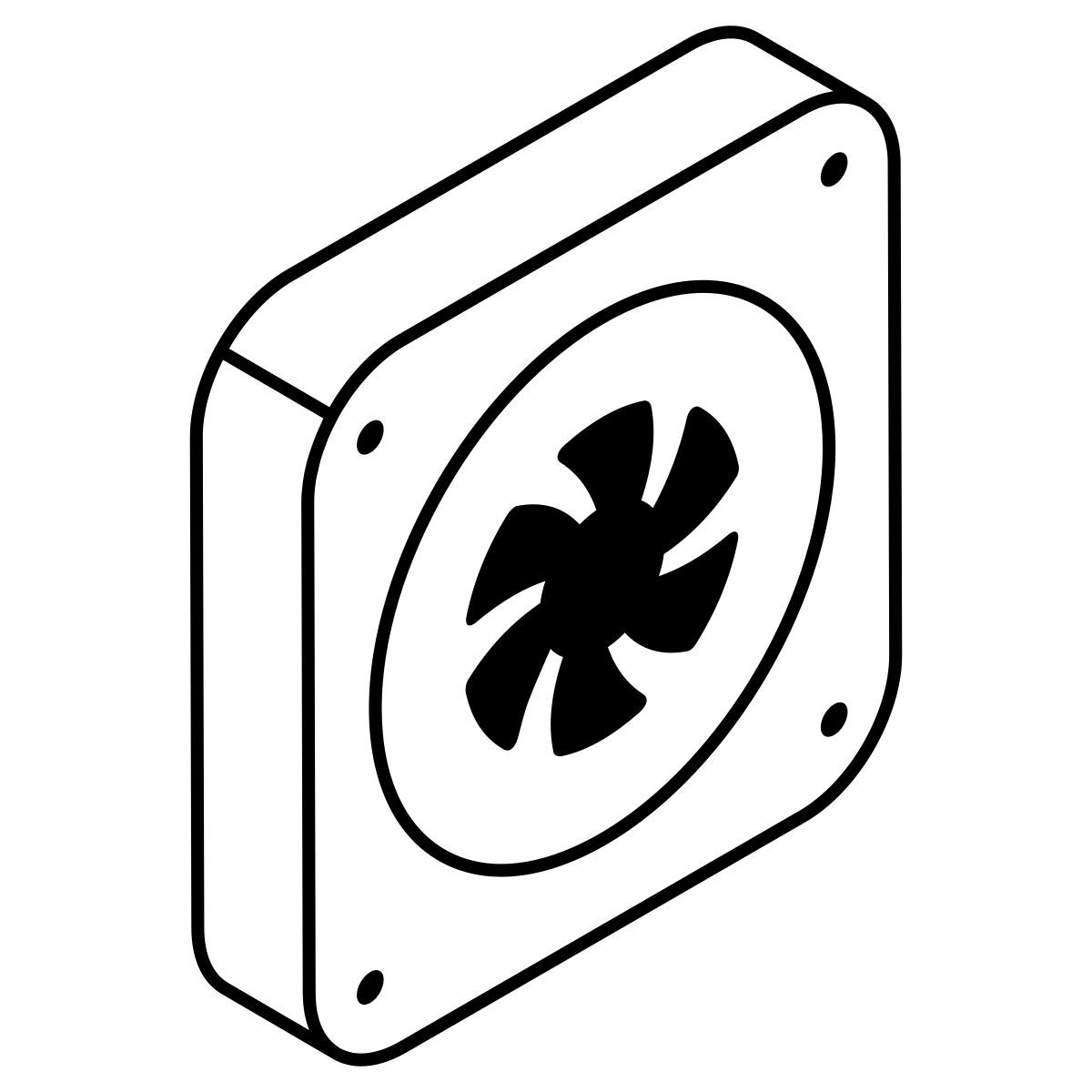 cooling fan icon