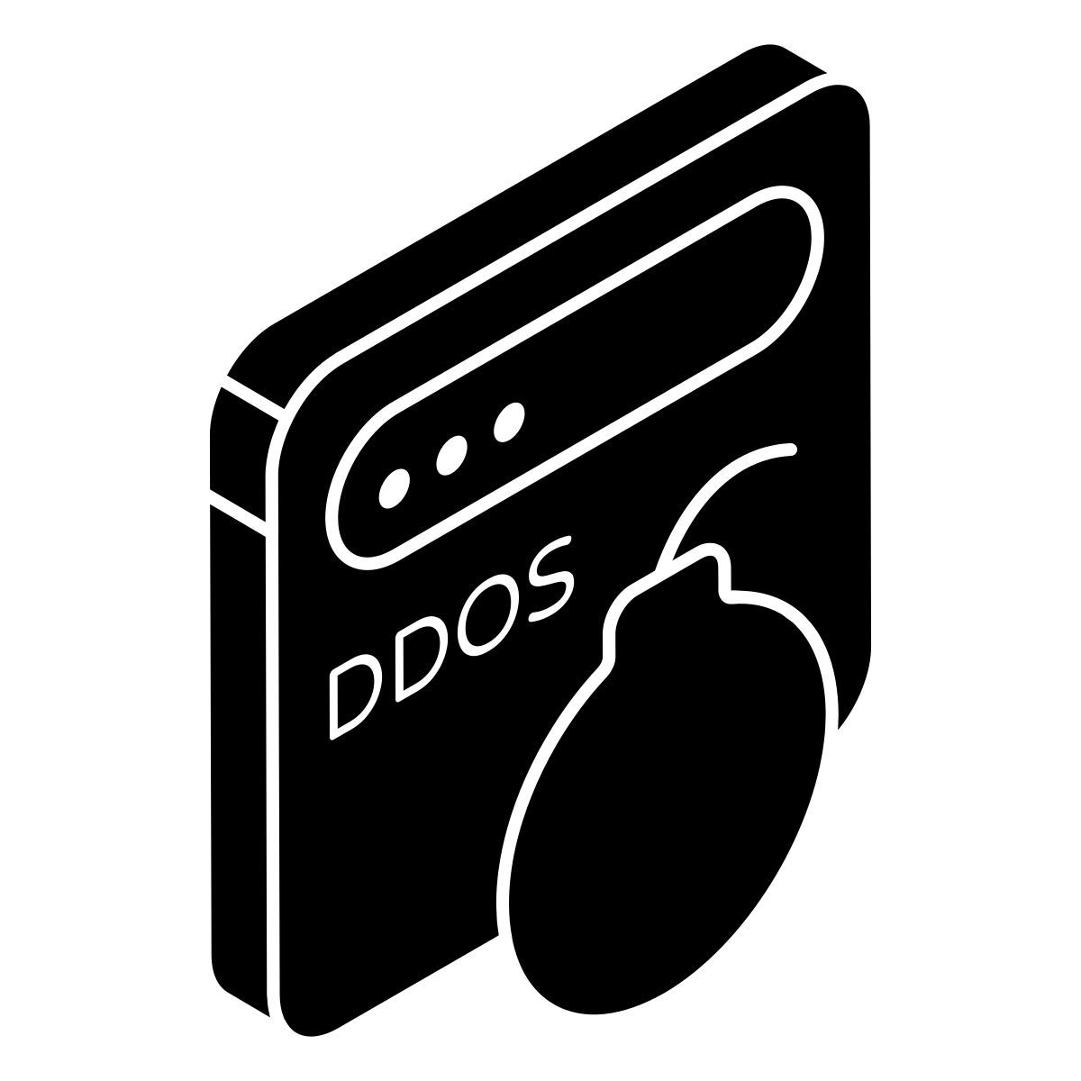 ddos attack icon