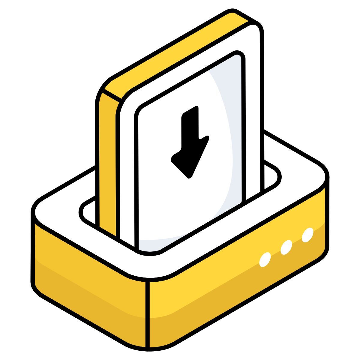 descargar arrow icon