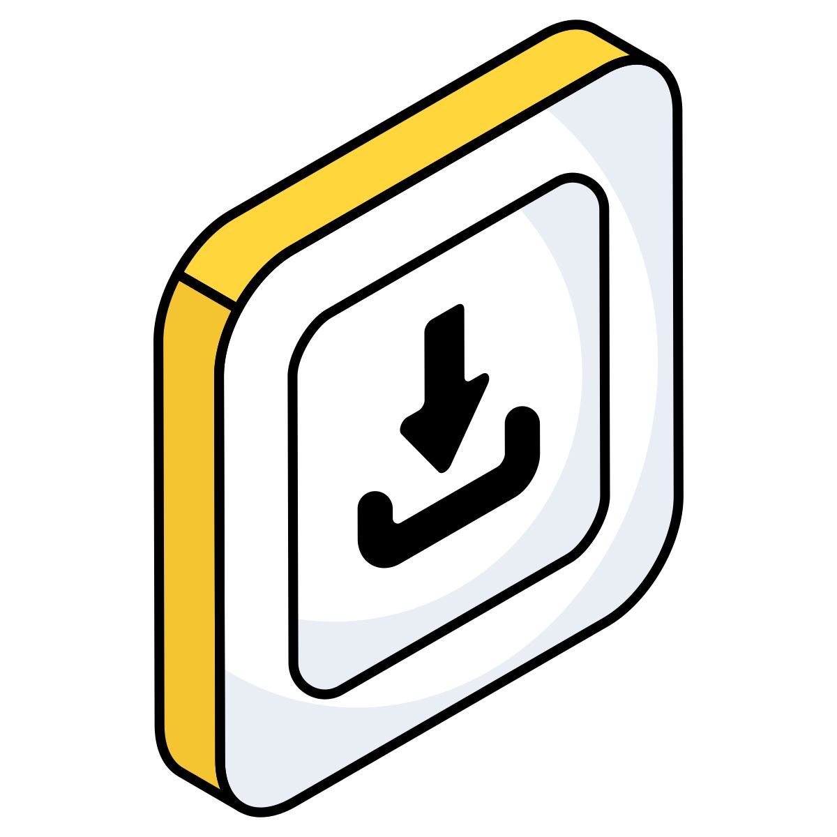 descargar arrow icon