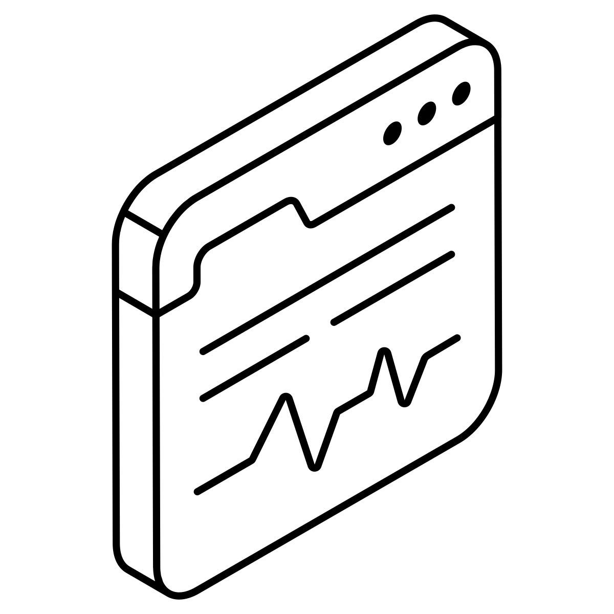 ecg monitor icon