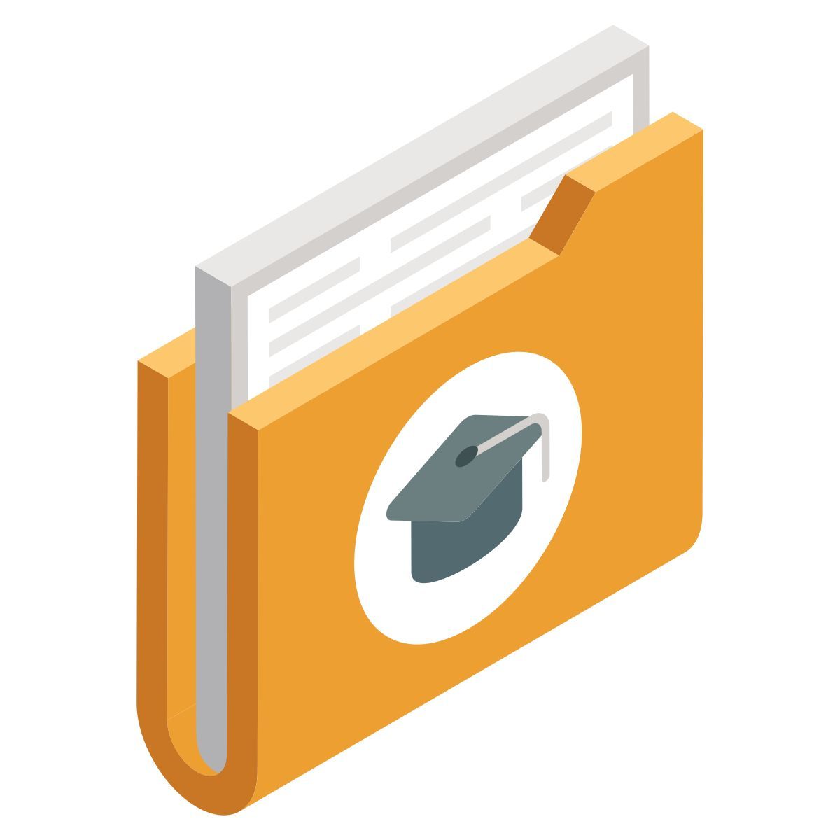 educational folder icon