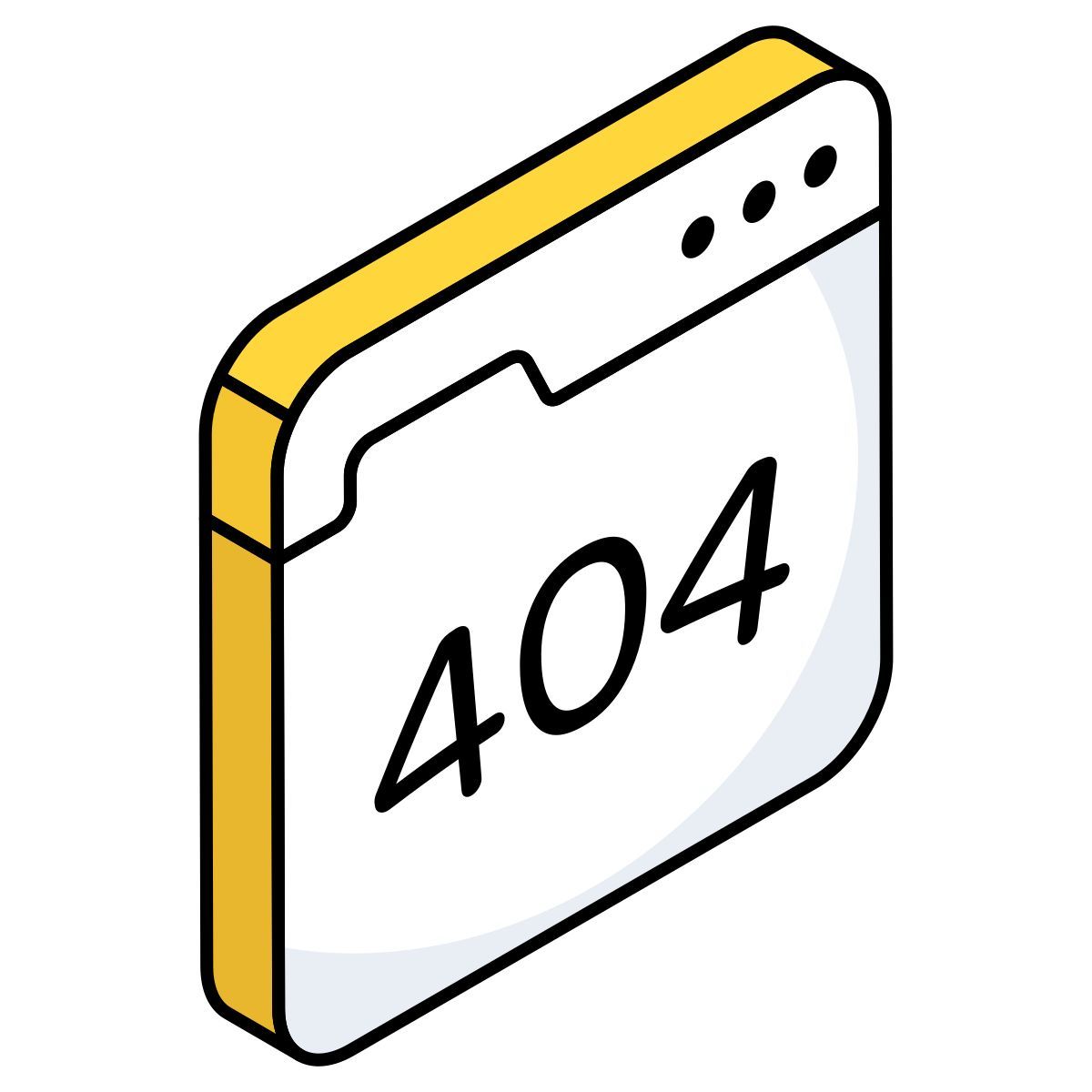 error 404 icon