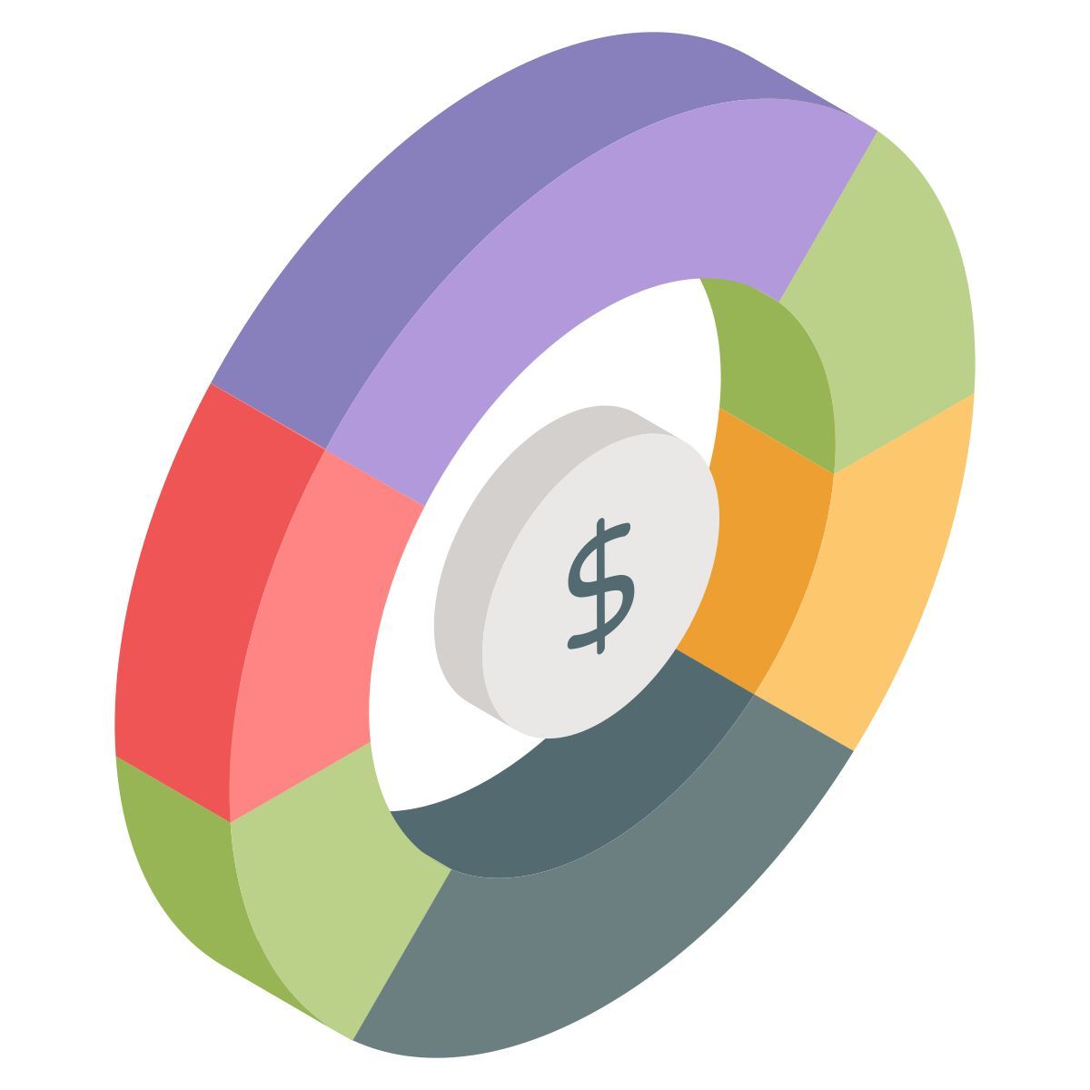 grafico finanziario icon