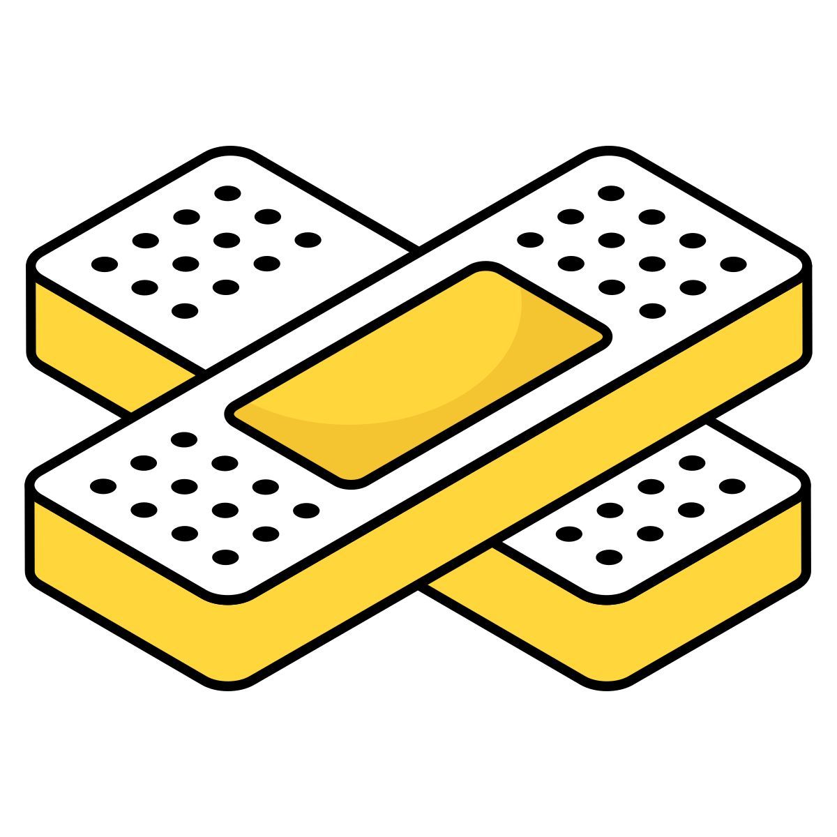 first aid bandages icon