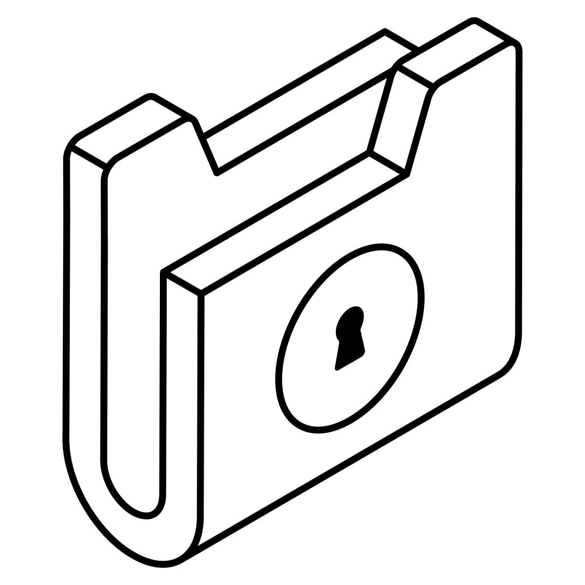 seguridad de carpetas icon