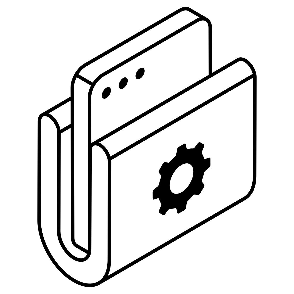 폴더 설정 icon