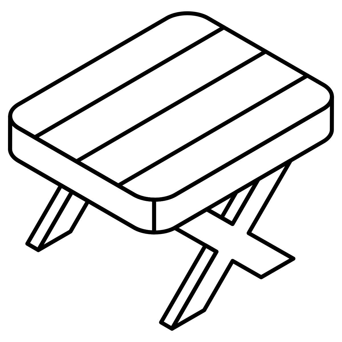 folding table icon