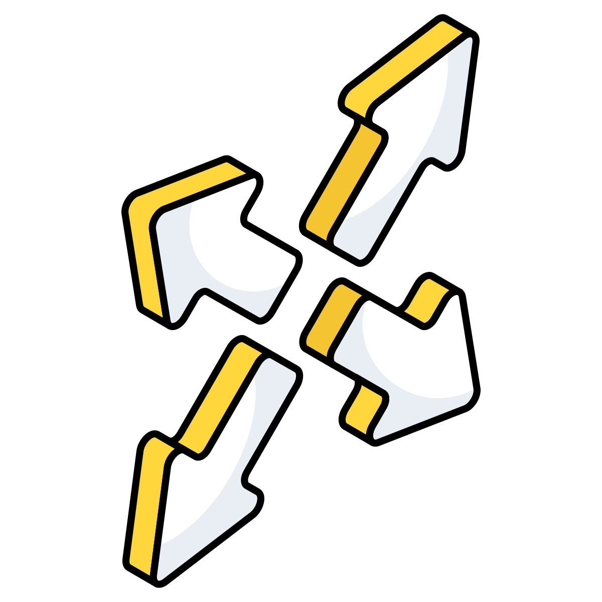 네 방향 화살표 icon
