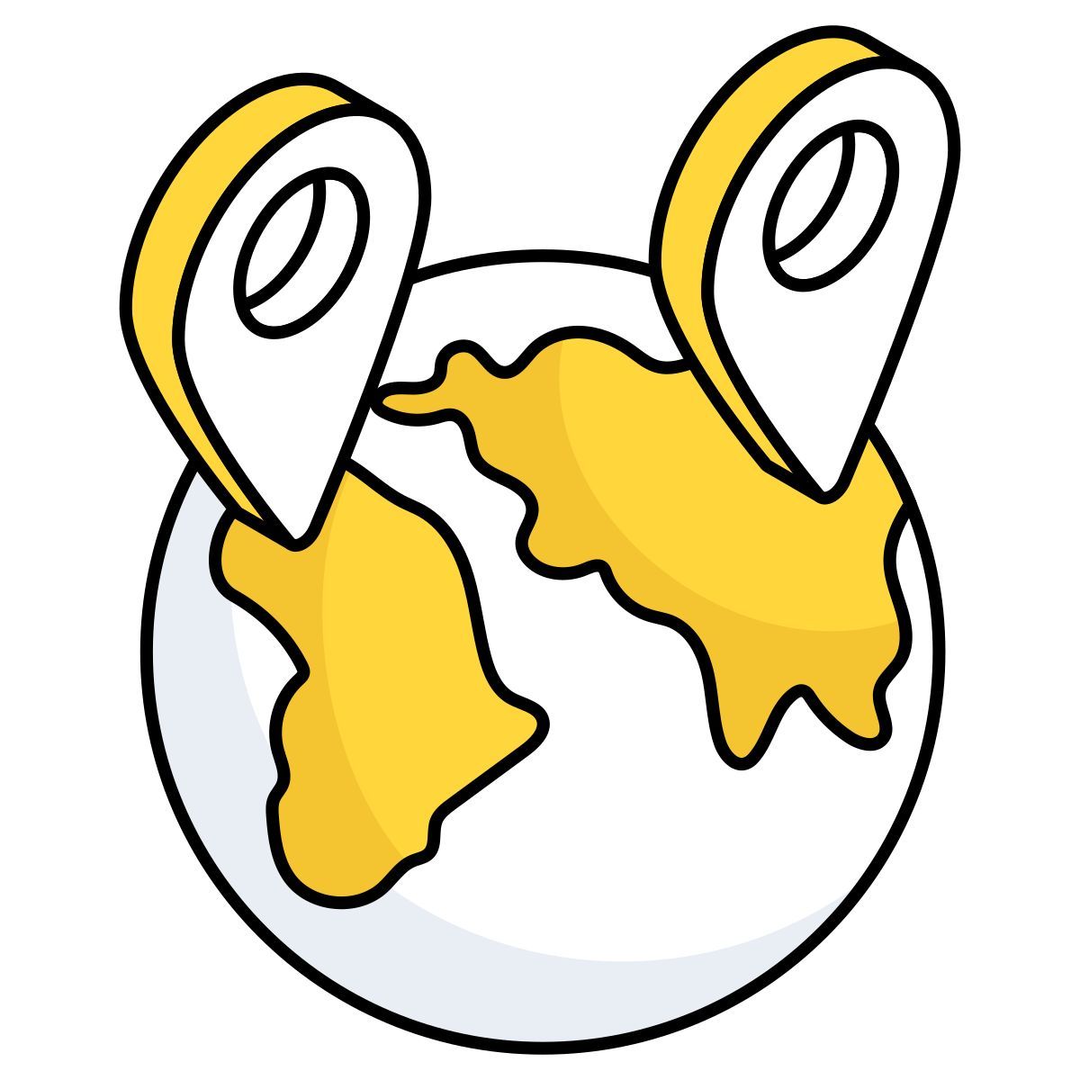 globaler standort icon