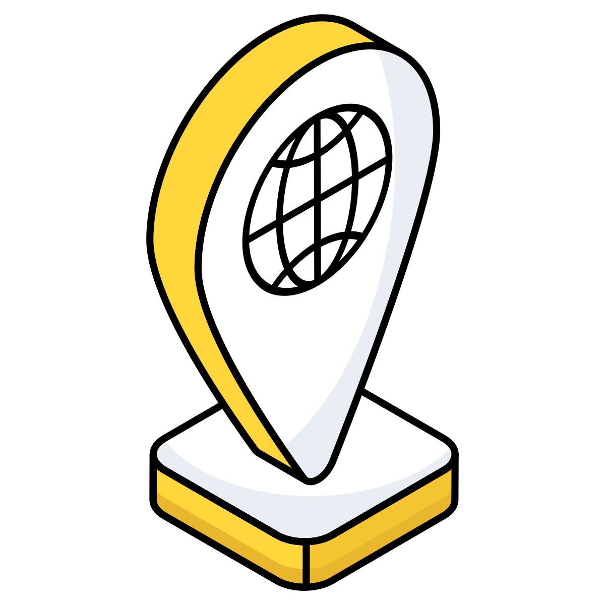 globaler standort icon