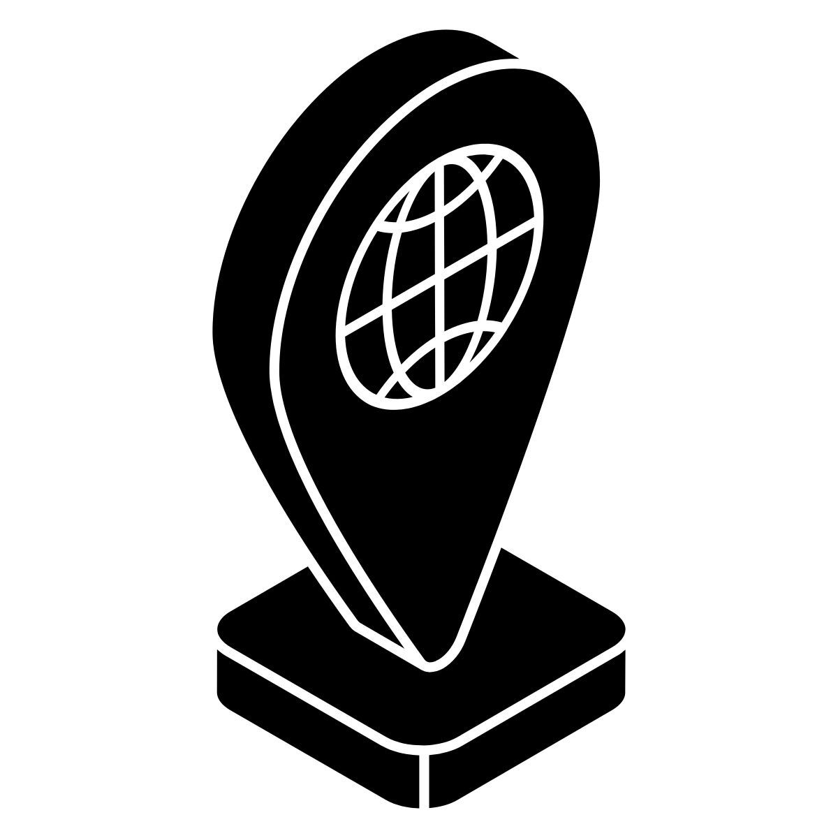 localização global icon