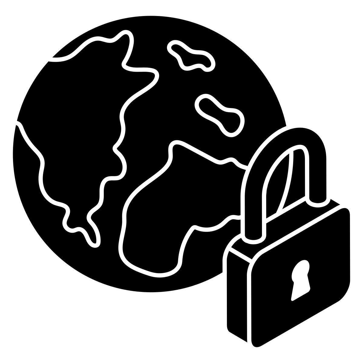 sécurité mondiale icon