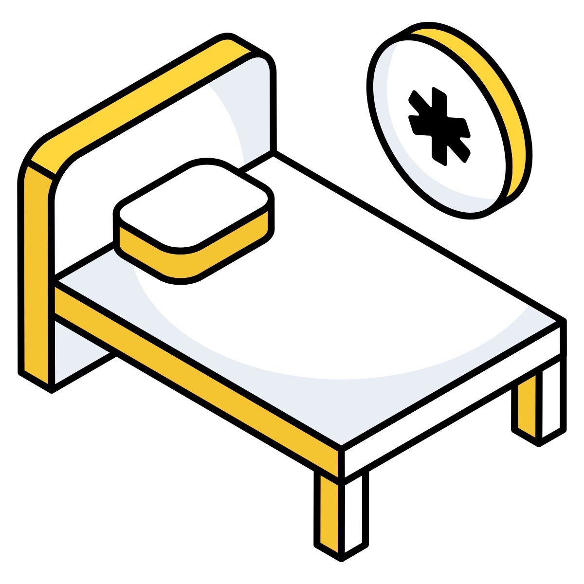 lit d'hôpital icon