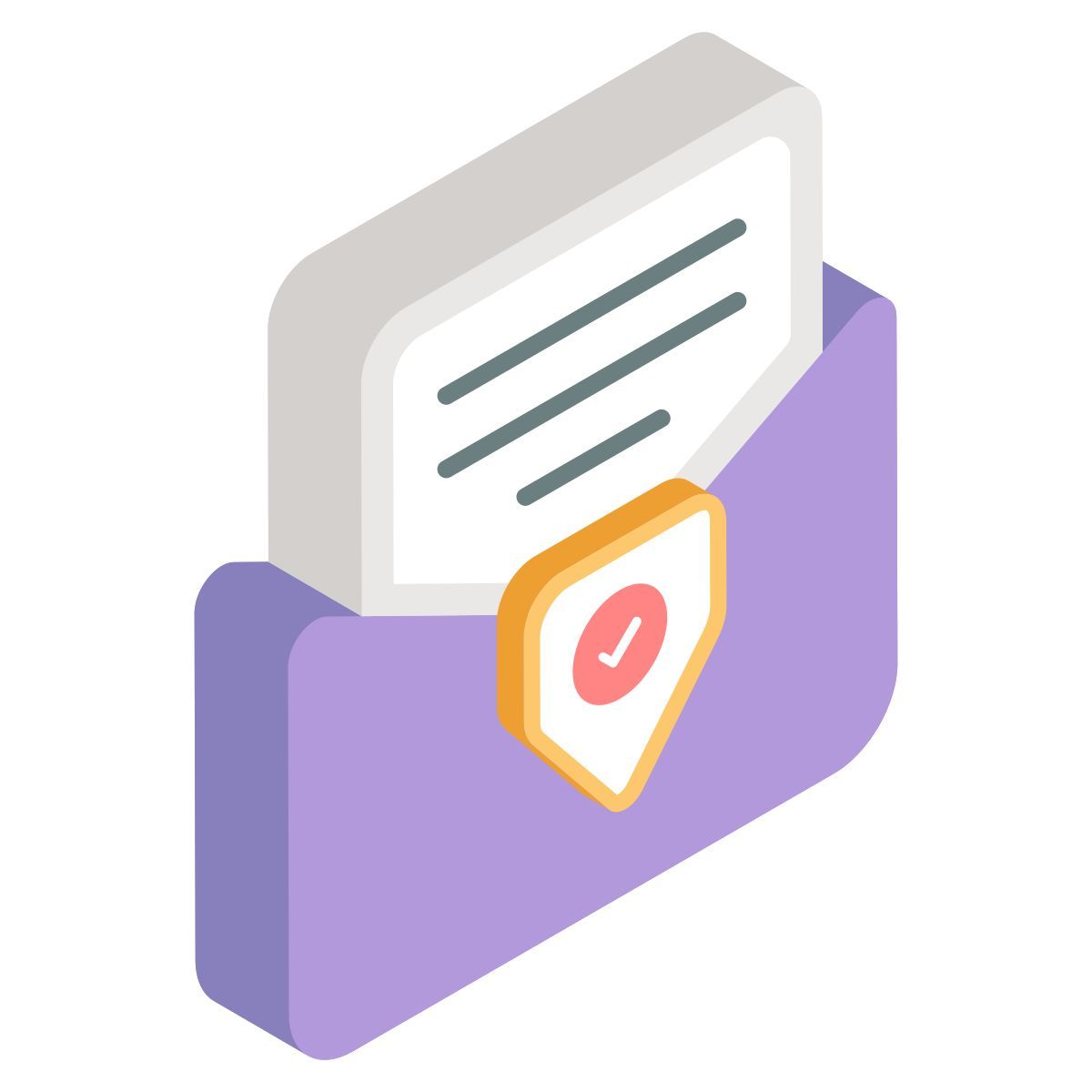dossier verrouillé icon