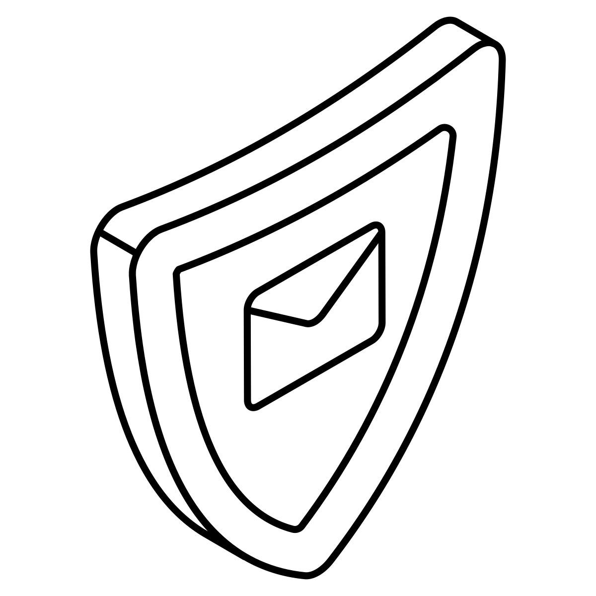 sicurezza della posta icon