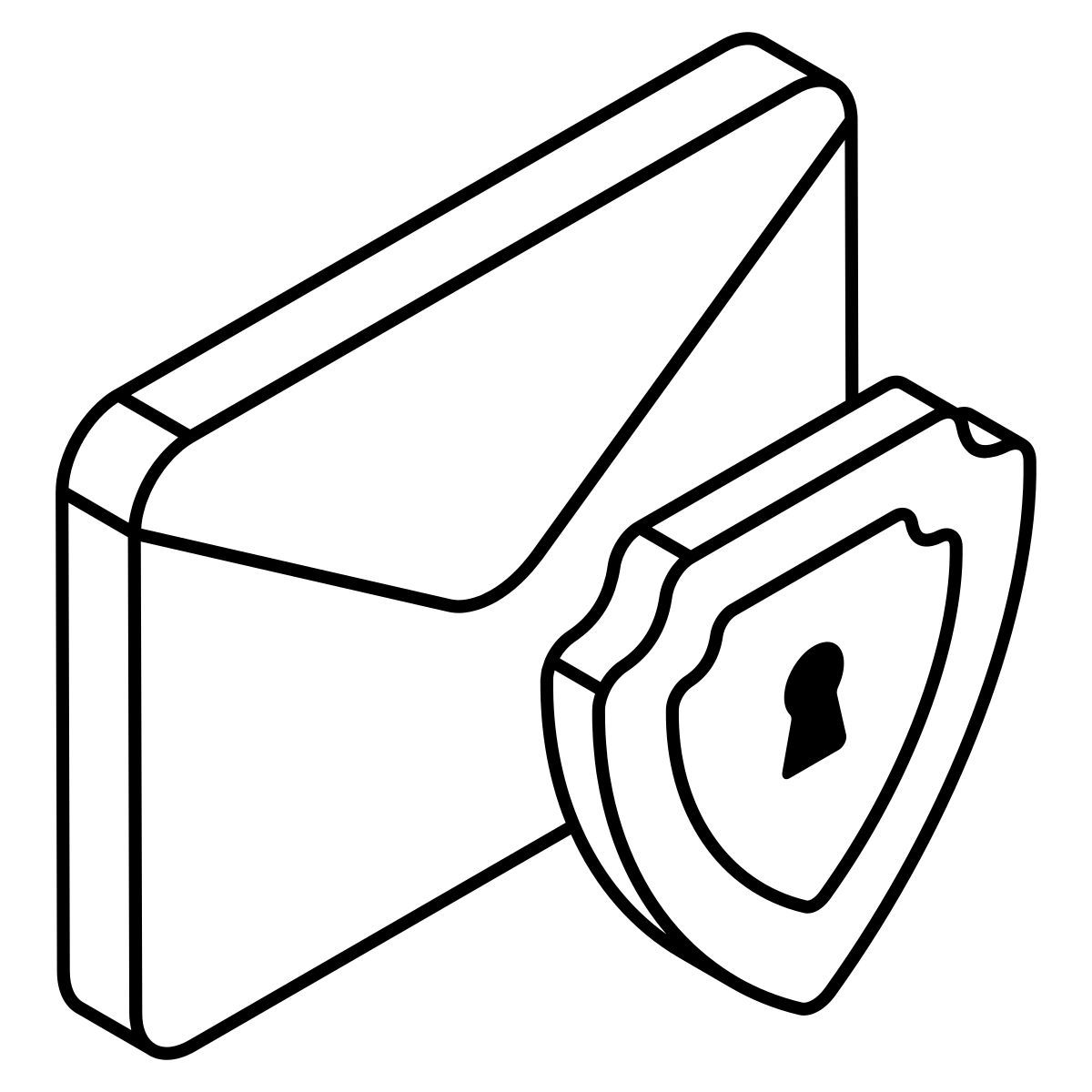 sicurezza della posta icon