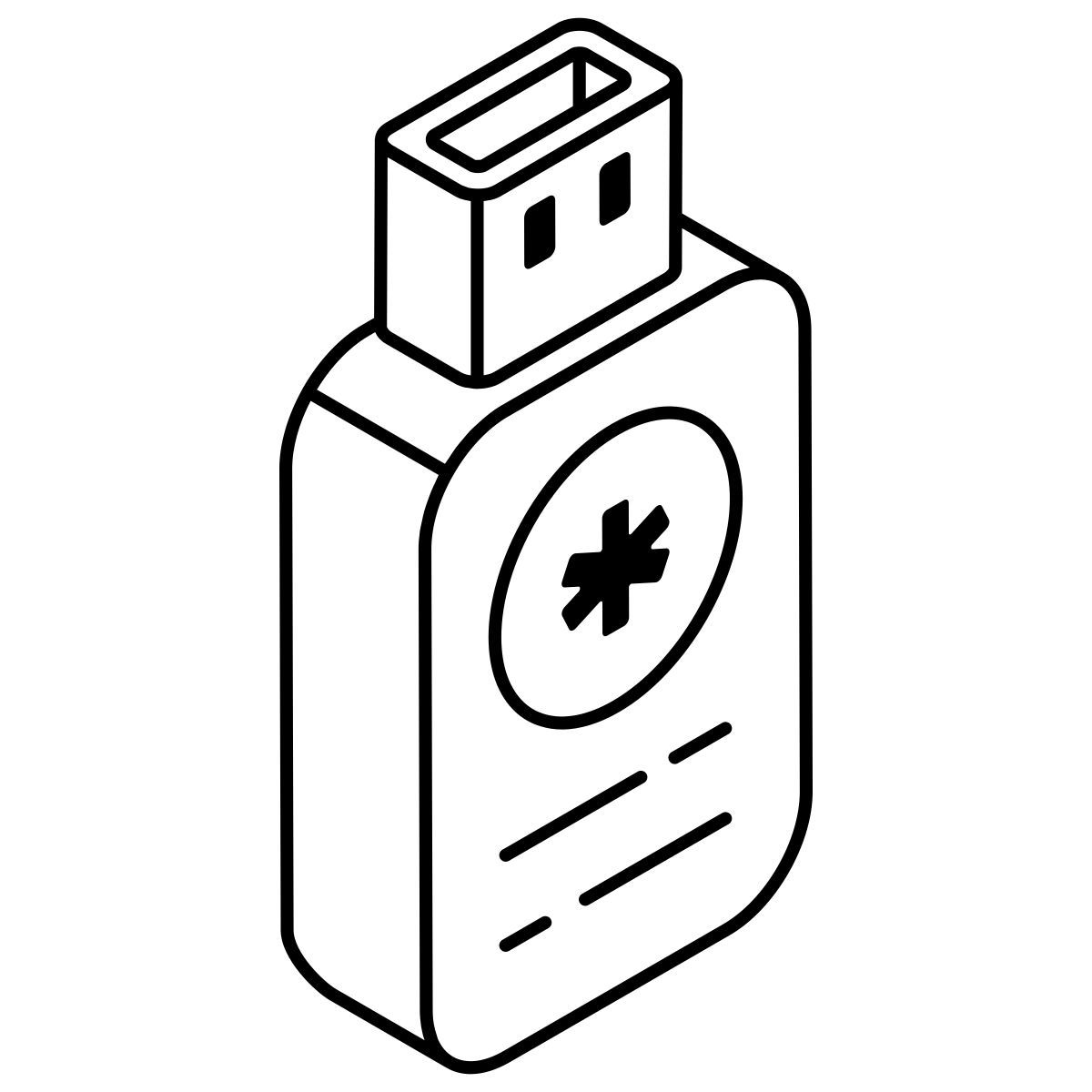 usb médico icon