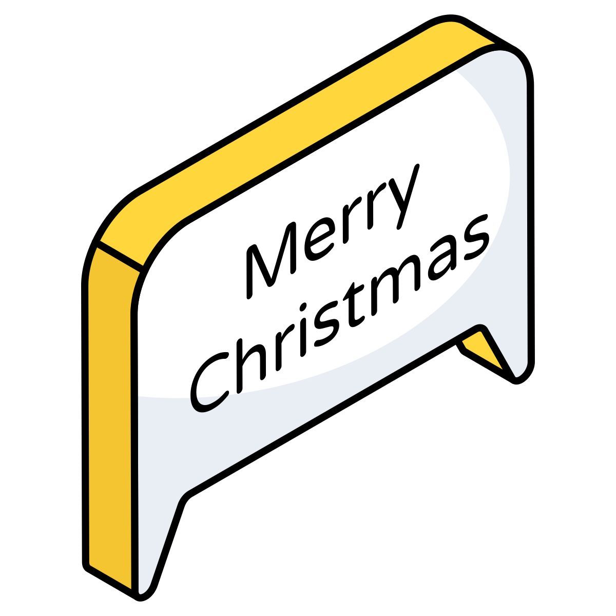 merry christmas icon