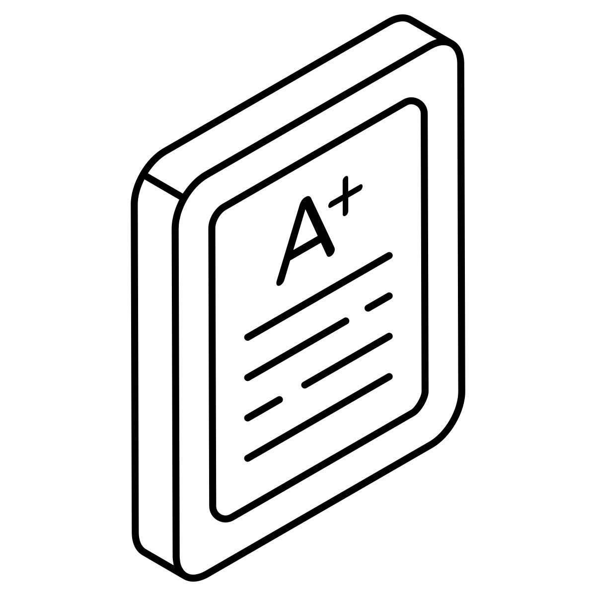 모바일 결과 icon