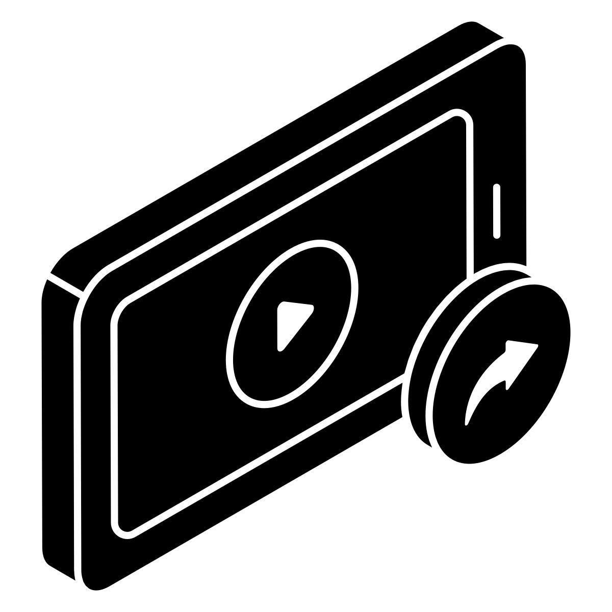 모바일 비디오 전송 icon