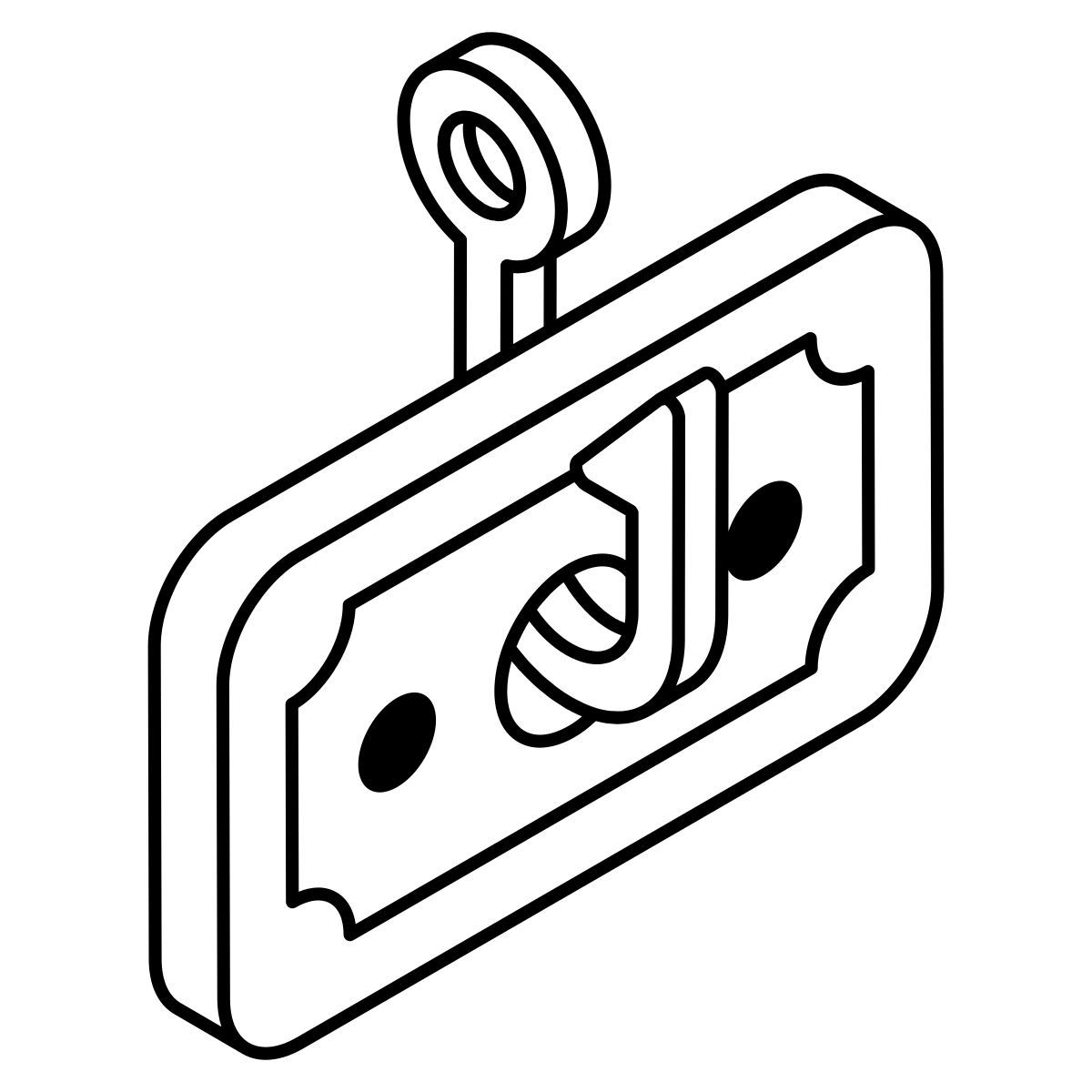 geld phishing icon